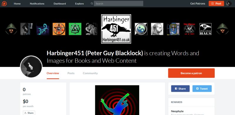 Harbinger451's Patreon Page
